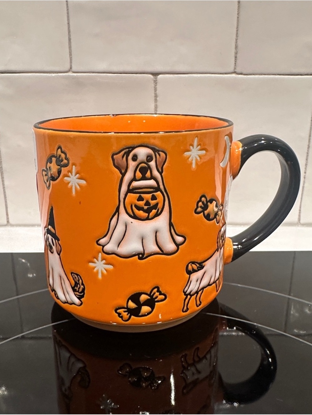 NWT Eli + Ana Halloween Dog Mug